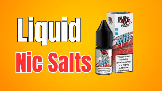 Nic Salts Liquid | Smooth Vaping | Fluffy Vapes